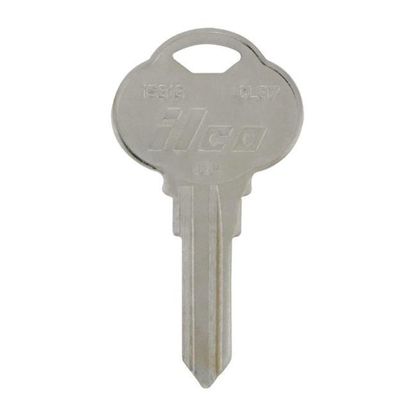 Hillman 5935226 KeyKrafter Automotive Universal Key Blank - 188 CLB7 Double Sided for Club Steering Wheel; Pack of 4 5935226 - main